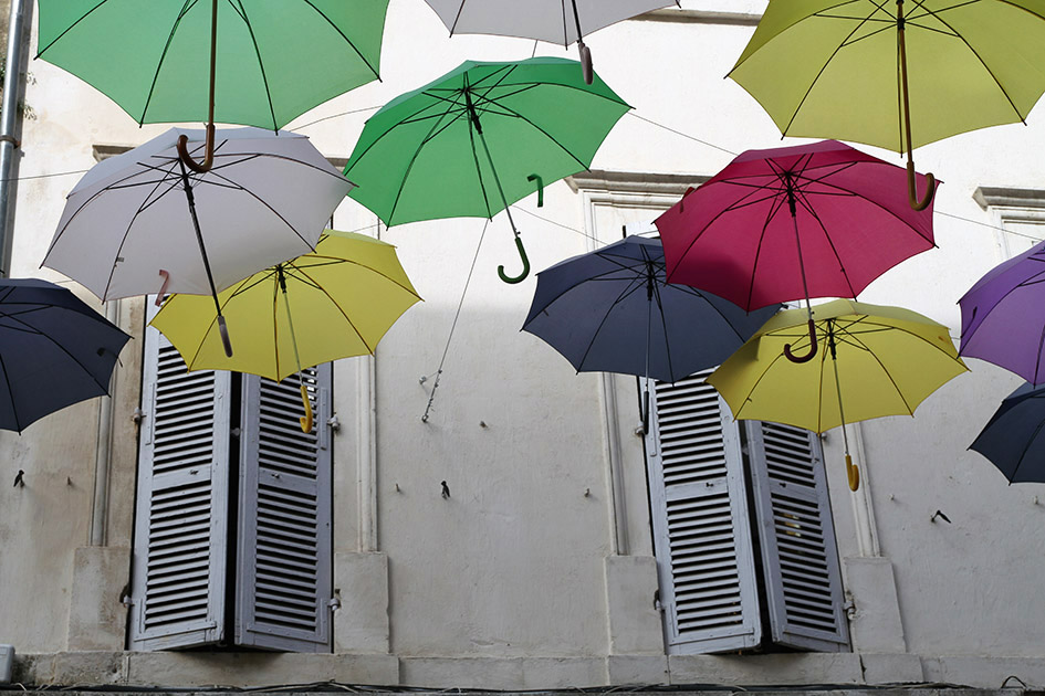 Parapluies Arles 2015