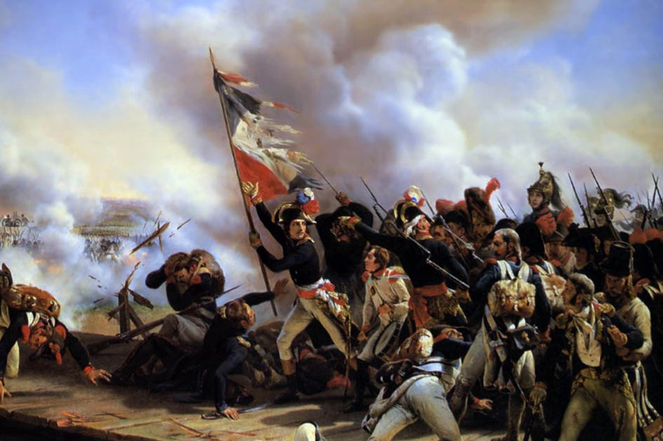 La bataille du pont d'Arcole, Horace Vernet, 1826