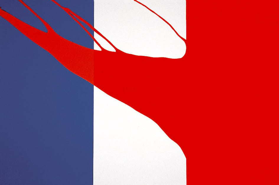 Gérard Fromanger, revue Le Rouge, 1968